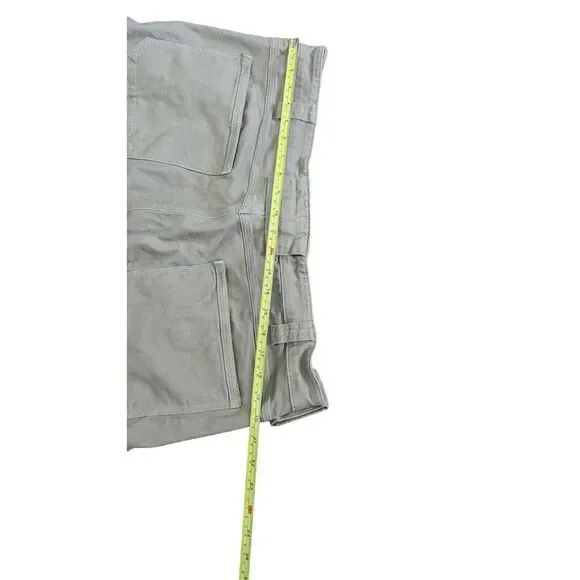 Duluth Trading Shorts Men’s 42 Flex Fire Hose 11” Inseam Cargo Brown Stretch 454 - Picture 4 of 9